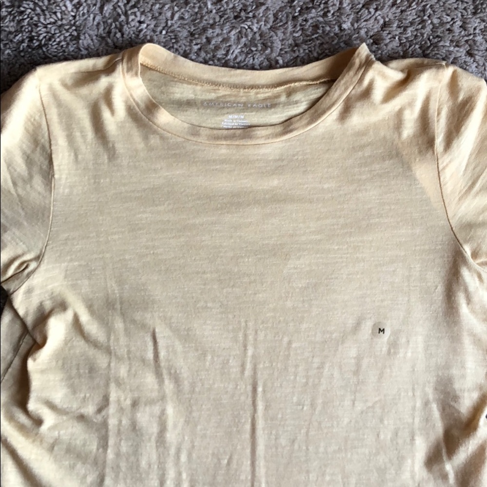 Pale yellow tshirt